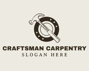 Carpenter Hammer Repair logo design