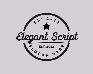 Script Generic Business logo design