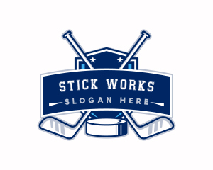 Hockey Sports Team logo design