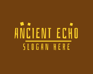 Ancient Prehistoric Design logo design