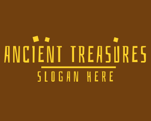 Ancient Prehistoric Design logo design