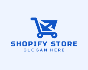 Package Shopping Cart logo design