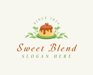 Sweet Pudding Dessert logo design