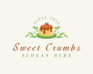 Sweet Pudding Dessert logo design