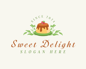 Sweet Pudding Dessert logo design