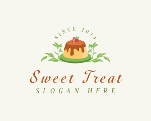 Sweet Pudding Dessert logo design