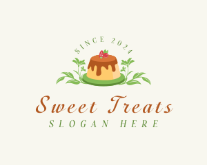 Sweet Pudding Dessert logo design