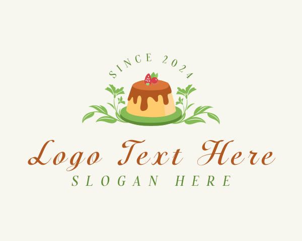 Sweet Pudding Dessert logo