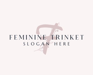 Feminine Floral Beauty logo design