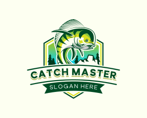 Fish Seafood Fishing logo