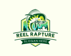 Fish Seafood Fishing logo