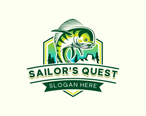 Fish Seafood Fishing logo design