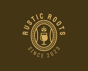 Rustic Beer Brewery  logo design