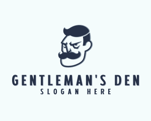 Mustache Man Apparel logo design