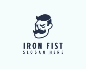 Mustache Man Apparel logo design