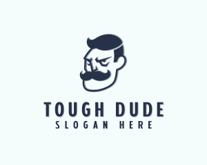 Mustache Man Apparel logo design