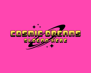 Cosmic Gaming Arcade logo design