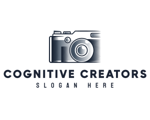 Camera Lens Photography logo design