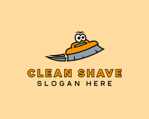 Cleaning Brush Disinfection logo design