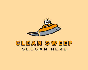 Cleaning Brush Disinfection logo design