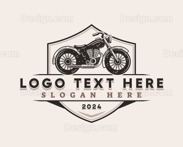 Rider Motorcycle Vehicle Logo