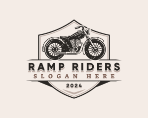 Rider Motorcycle Vehicle logo design