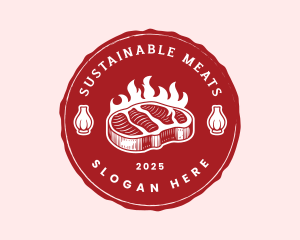 Meat Gourmet Steak logo