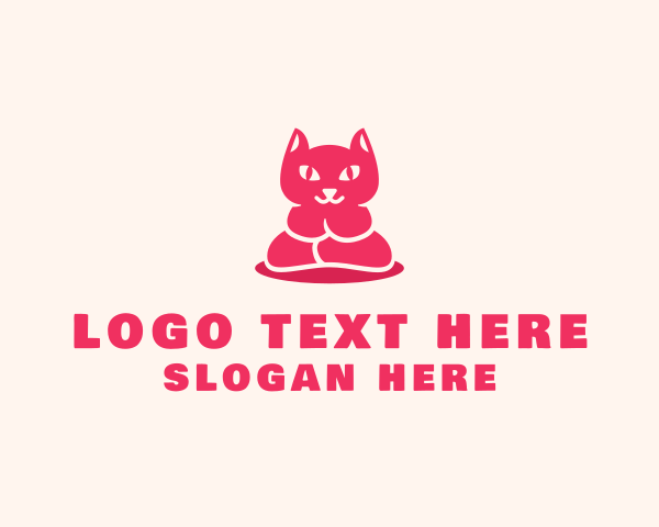 Cat logo example 3