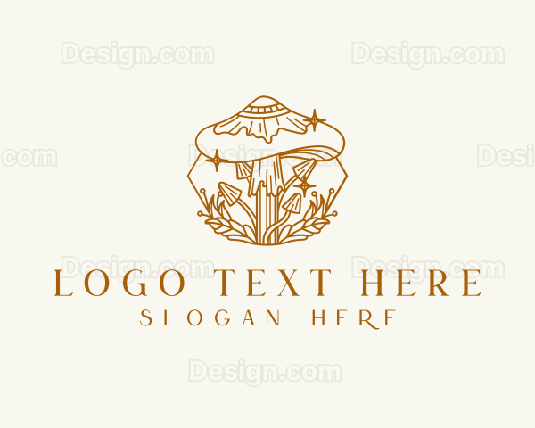 Healing Magic Mushroom Logo