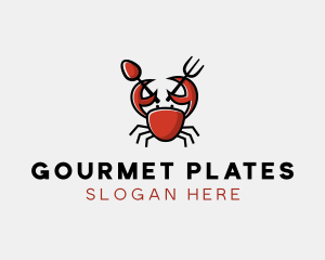 Crab Seafood Restaurant logo design