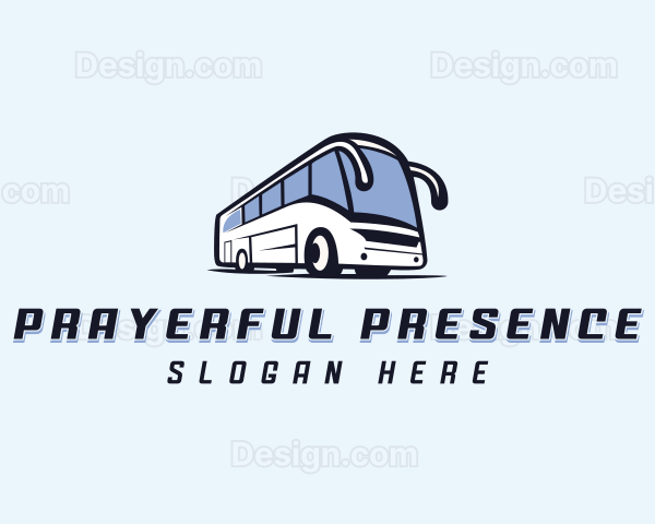 Travel Shuttle Bus Logo