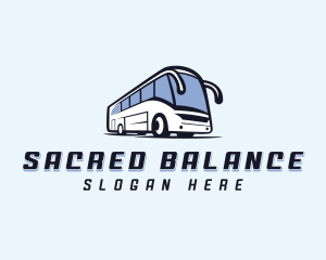 Travel Shuttle Bus Logo