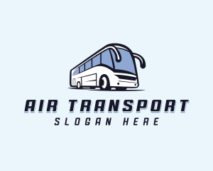 Travel Shuttle Bus logo design