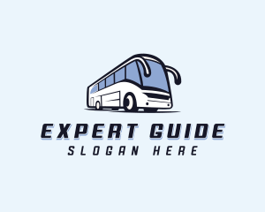 Travel Shuttle Bus logo design