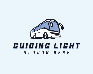 Travel Shuttle Bus logo design