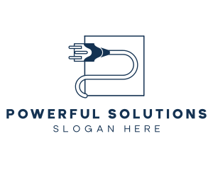 Electric Power Plug logo design