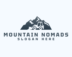 Mountain Digger Construction logo design