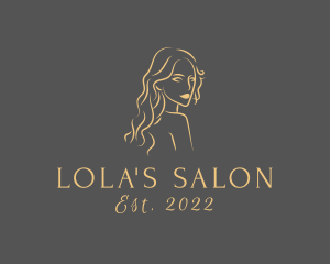 Feminine Salon Beauty logo design