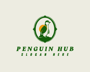 Australian Backpacker Penguin logo