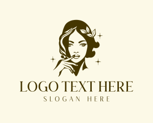 Glamour Hair Stylist Logo