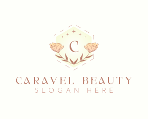 Floral Nature Wedding logo design