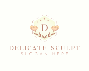 Floral Nature Wedding logo design