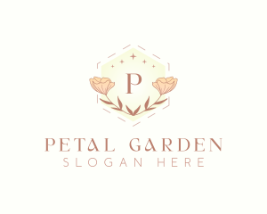 Floral Nature Wedding logo design