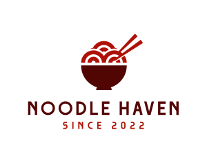 Ramen Noodle Restaurant logo design