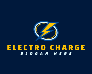 Electric Lightning Thunderbolt  logo design