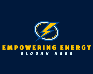 Electric Lightning Thunderbolt  logo design