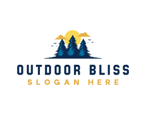 Outdoor Forest Park logo design