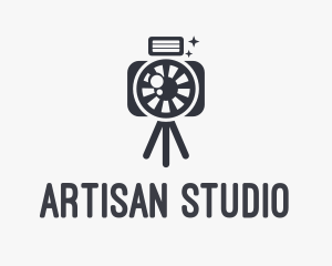 Camera Lens Studio logo design