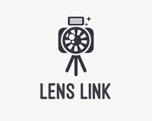 Camera Lens Studio logo design