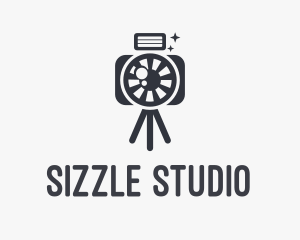 Camera Lens Studio logo design